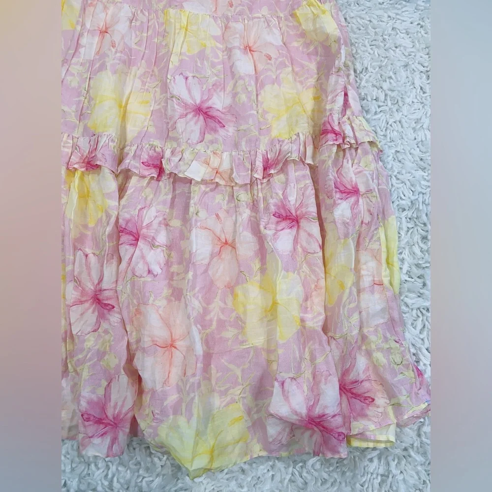 NWT $595 LoveShackFancy Karalie Cotton-silk Maxi Dress - Picture 9 of 10